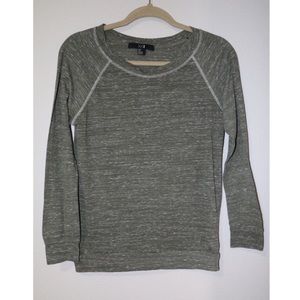 Forever 21 Green Long Sleeve Shirt